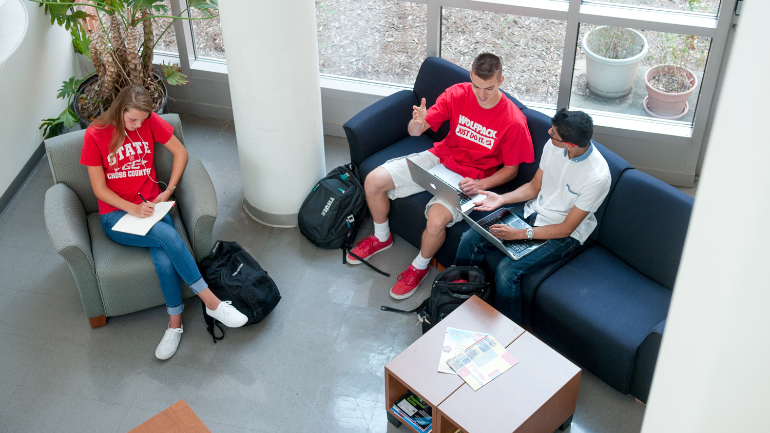 Students in the lounge - Admissions - College of Natural Resources at NC State University